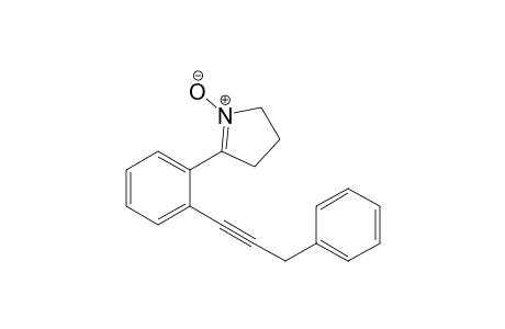 1-Oxidanidyl-5-[2-(3-phenylprop-1-ynyl)phenyl]-3,4-dihydro-2H-pyrrol-1-ium