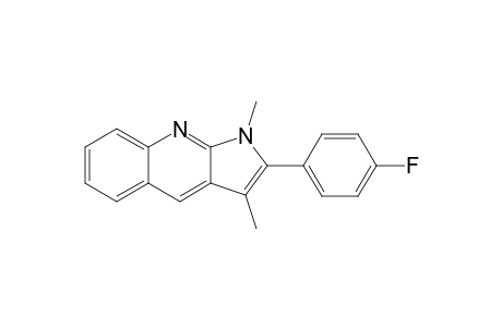 2-(4-fluorophenyl)-1,3-dimethyl-pyrrolo[2,3-b]quinoline