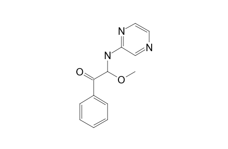2-METHOXY-2-(PYRAZIN-2-YLAMINO)-ACETOPHENONE