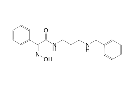 (2Z)-N-[3-(benzylamino)propyl]-2-(hydroxyimino)-2-phenylethanamide