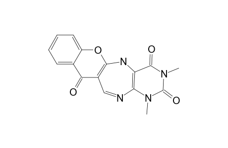 5,7-Dimethyl-19-oxa-2,5,7,9-tetraazatetracyclo[9.8.0.0(3,8).0(13,18)]nonadeca-1(11),3(8),9,13(18),14,16-hexaene-4,6,12-trione