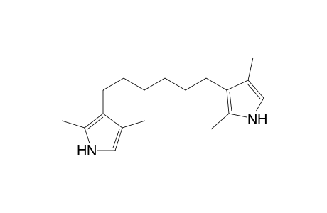 3-[6-(2,4-dimethyl-1H-pyrrol-3-yl)hexyl]-2,4-dimethyl-1H-pyrrole