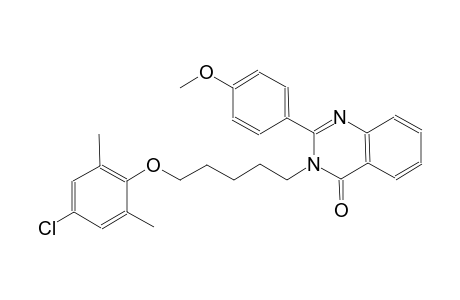 3-[5-(4-chloro-2,6-dimethylphenoxy)pentyl]-2-(4-methoxyphenyl)-4(3H)-quinazolinone