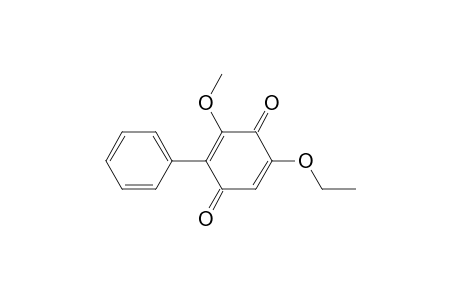 5-Ethoxy-3-methoxy-2-phenyl-2,5-cyclohexadiene-1,4-dione