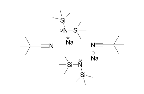 Disodium(I) di[bis(trimethylsilyl)azanide]-di(2,2-dimethylpropanenitrile)
