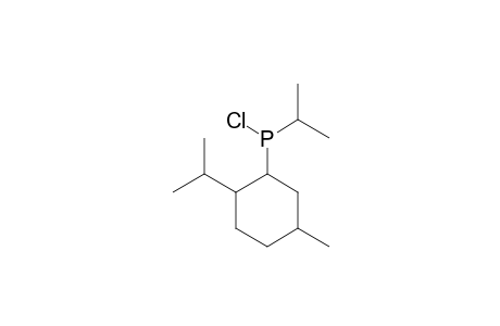 Phosphinous chloride, (1-methylethyl)[5-methyl-2-(1-methylethyl)cyclohexyl]-, [1