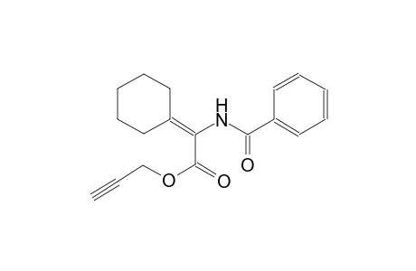 acetic acid, (benzoylamino)cyclohexylidene-, 2-propynyl ester
