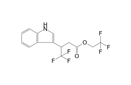 2,2,2-trifluoroethyl 4,4,4-trifluoro-3-(1H-indol-3-yl)butanoate