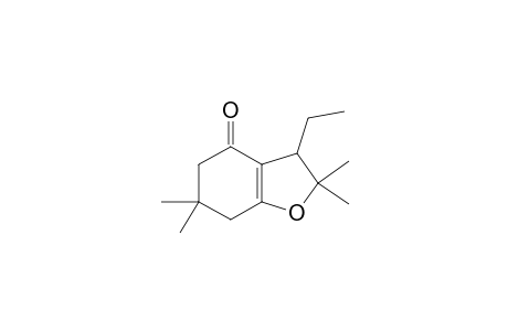 3-ethyl-2,2,6,6-tetramethyl-5,7-dihydro-3H-1-benzofuran-4-one