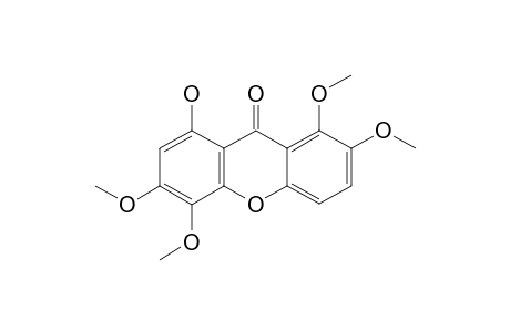 1-HYDROXY-3,4,7,8-TETRAMETHOXYXANTHONE
