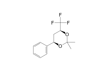 SYN-4,4,4-TRIFLUORO-1-PHENYL-1,3-O-ISOPROPYLIDENE-1,3-BUTANEDIOL