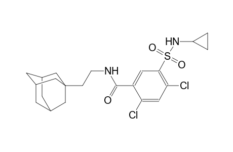 benzamide, 2,4-dichloro-5-[(cyclopropylamino)sulfonyl]-N-(2-tricyclo[3.3.1.1~3,7~]dec-1-ylethyl)-