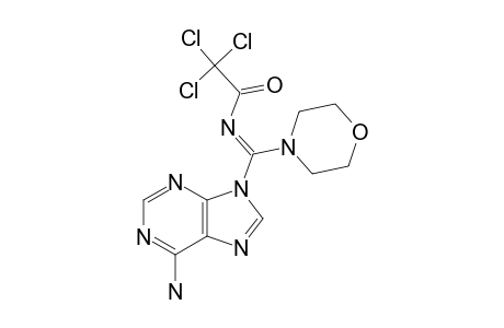 N-[(6-AMINO-9H-PURIN-9-YL)-(MORPHOLIN-1-YL)-METHYLIDEN]-2,2,2-TRICHLOROACETAMIDE