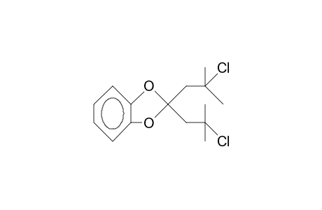 2,2-Bis(2-chloro-2-methyl-propyl)-1,3-benzodioxol