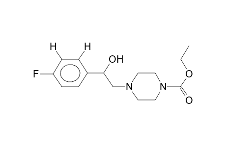 2-(4-ETHOXYCARBONYLPIPERAZINO)-1-(4-FLUOROPHENYL)ETHANOL