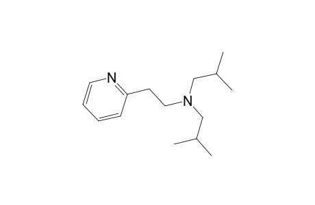 2-Methyl-N-(2-methylpropyl)-N-(2-pyridin-2-ylethyl)propan-1-amine