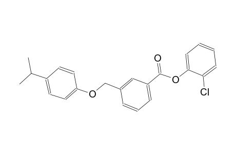2-chlorophenyl 3-[(4-isopropylphenoxy)methyl]benzoate