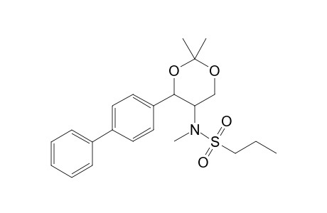 N-[4-{[(1',1''-Biphenyl-4'-yl)-2,2-dimethyl-1,3-dioxan-5-yl]-(N-methylpropane)sulfonamide