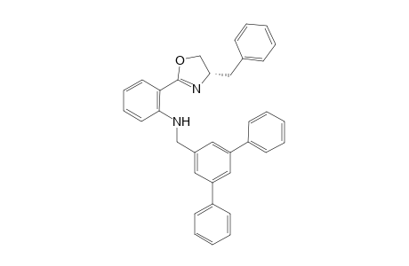 (S) N-([1,1':3',1''-Terphenyl]-5'-ylmethyl)-2-(4-benzyl-4,5-dihydrooxazol-2-yl)aniline
