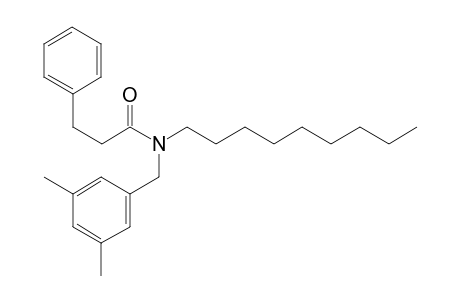 Propionamide, 3-phenyl-N-(3,5-dimethylbenzyl)-N-nonyl-