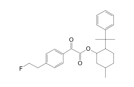 2-(2-Phenylisopropy)L-5-methylcyclohexanol, 4-(2-fluoroethyl)benzoylformate(ester)