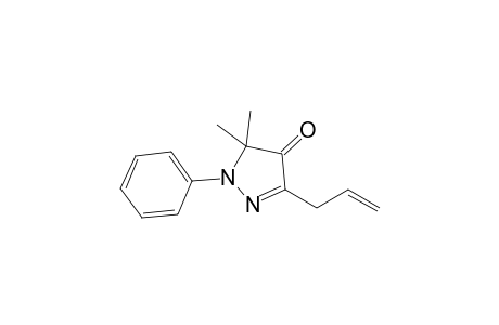 5,5-Dimethyl-1-phenyl-3-(2-propenyl)-2-pyrazolin-4-one