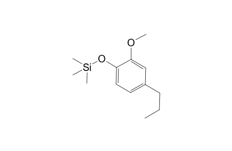 (2-methoxy-4-propylphenoxy)trimethylsilane
