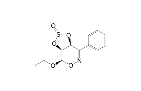 7-Ethoxy-3a,5,6a,7-tetrahydro-5-oxo-3-phenyldioxathiolan[4,5-d]-1,2-oxazine