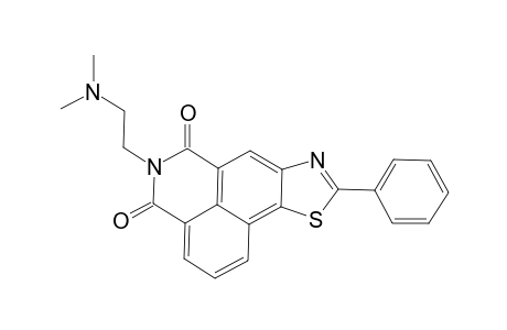 N-[2-(N,N-dimethylamino)ethyl]-2-phenylthiazolo[5,4-a]naphthalimide