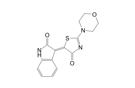 2H-indol-2-one, 1,3-dihydro-3-(2-(4-morpholinyl)-4-oxo-5(4H)-thiazolylidene)-, (3Z)-