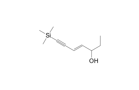 (E)-7-(trimethylsilyl)hept-4-en-6-yn-3-ol