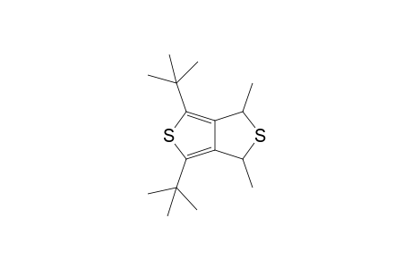 4,6-Di-t-butyl-1,3-dimethyl-1H,3H-thieno[3,4-c]thiophene
