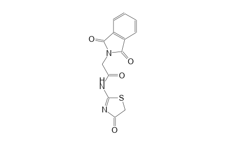 2-(1,3-dioxo-1,3-dihydro-2H-isoindol-2-yl)-N-(4-oxo-4,5-dihydro-1,3-thiazol-2-yl)acetamide