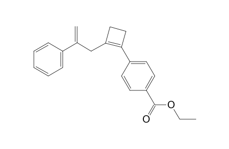 Ethyl 4-(2-(2-phenylallyl)cyclobut-1-en-1-yl)benzoate