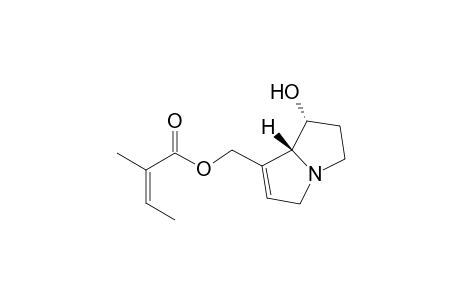 [(7R,8R)-7-hydroxy-5,6,7,8-tetrahydro-3H-pyrrolizin-1-yl]methyl (Z)-2-methylbut-2-enoate
