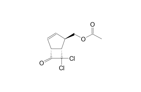 4-ACETOXYMETHYL-6,6-DICHLOROBICYCLO[3.2.0]HEPT-2-EN-7-ONE