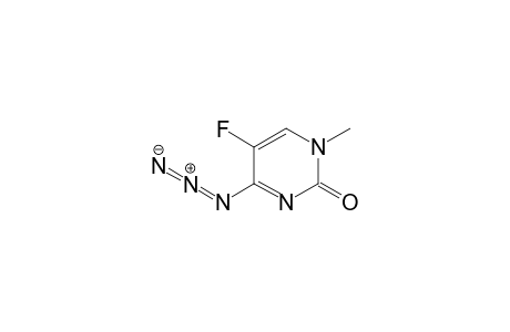 2-Oxo-1-methyl-4-azido-5-fluoro-1,2-dihydro-1,3-diazine