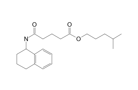 Glutaric acid monoamide, N-(1,2,3,4-tetrahydronaphth-1-yl)-, isohexyl ester