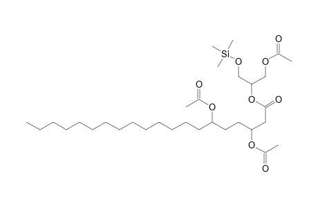 {[(Trimethylsilyl)oxymethyl]-(acetoxymethyl)methyl} 3,6-bis(acetoxy)-eicosanoate