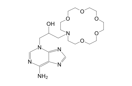 N-[3-(ADENIN-3-YL)-2-HYDROXYPROPYL]-1-AZA-18-CROWN-6