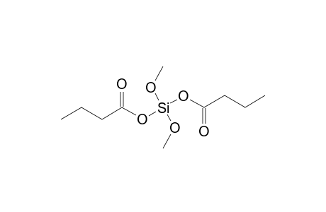 {Dimethoxy[bis(butanoyloxy)]}-silane