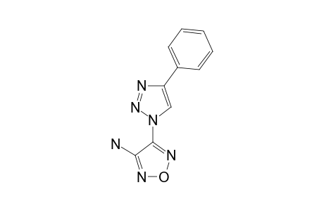 [4-(4-phenyltriazol-1-yl)furazan-3-yl]amine
