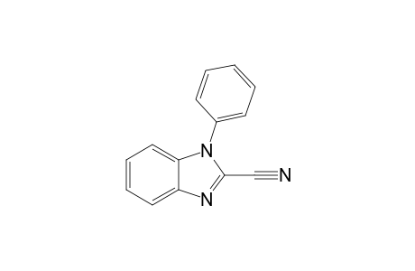 1-Phenyl-2-benzimidazolecarbonitrile