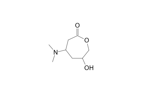 DL-ribo-Hexonic acid, 2,3,6-trideoxy-3-(dimethylamino)-, .gamma.-lactone, hydrochloride