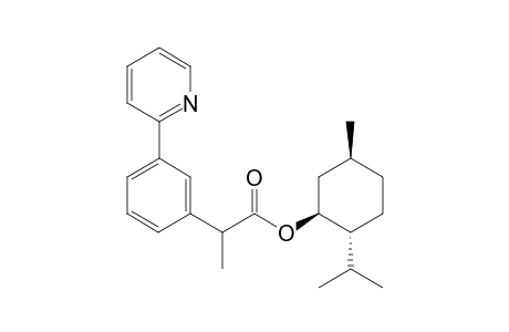 (1R,2S,5R)-2-Isopropyl-5-methylcyclohexyl 2-[3-(pyridin-2-yl)phenyl]propanoate