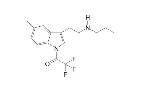 N-Propyl-5-methyltryptamine TFA (Indole N)