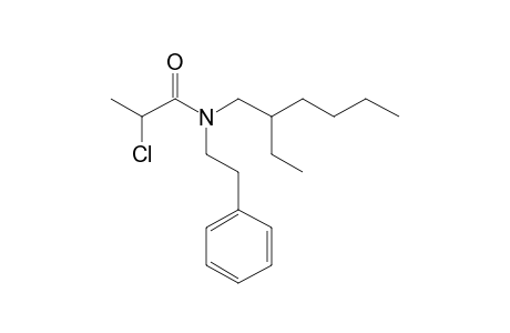 2-Chloropropanoyl amide, N-(2-phenylethyl)-N-(2-ethylhexyl)-