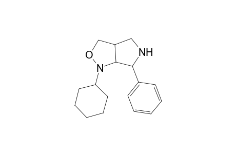 1H-Pyrrolo[3,4-c]isoxazole, 1-cyclohexylhexahydro-6-phenyl-