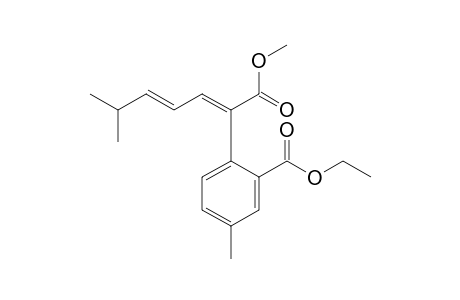 Ethyl 2-[(1E,3E)-1-methoxycarbonyl-5-methylhexa-1,3-dien-1-yl]-5-methylbenzoate