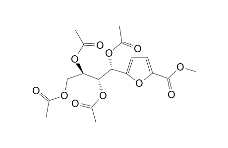 METHYL-(1'S,2'R,3'R)-5-(1',2',3',4'-TETRAACETOXYBUTYL)-2-FURANCARBOXYLATE
